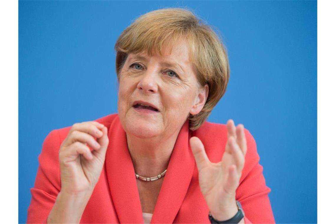 „Wir schaffen das“ - Ein Satz schreibt Geschichte Als Angela Merkel am 31. August 2015 „Wir schaffen das“ sagt, ist sie sich in keiner Weise bewusst, dass dies ihr bekanntester Satz werden wird. Foto: picture alliance / dpa