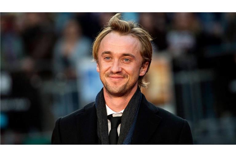 Als Draco mit platinblondem Haar - privat auch ohne