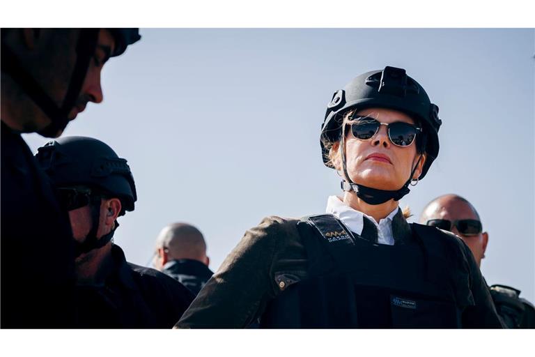 Als erste deutsche Politikerin nach dem Überfall der Hamas vom 7. Oktober im Gazastreifen: Bundestagspräsidentin Klöckner