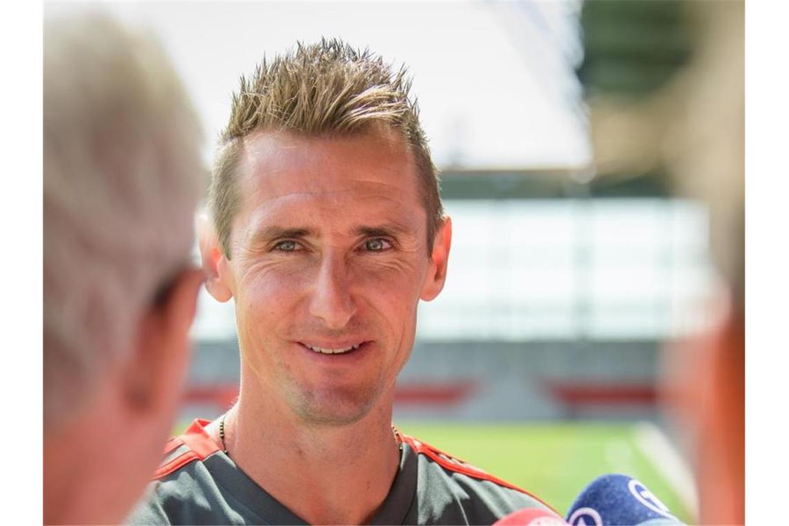 Klose über seine Karriere: Ich würde es „wieder schaffen“ Als Fußballer einmalig: Miroslav Klose. Foto: Matthias Balk/dpa