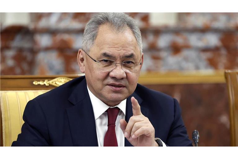 Als Teil ihres Abwehrkampfes nimmt die Ukraine zunehmend Ziele im russischen Hinterland ins Visier. Russland spürt das, wie Schoigu nun einräumte. (Archivbild)