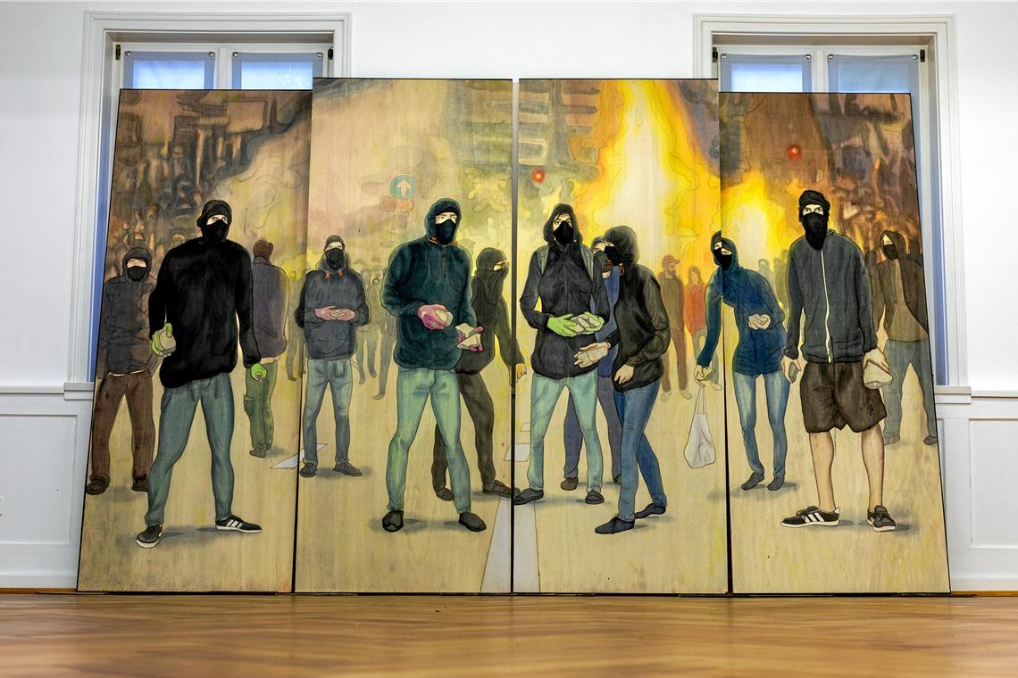 Arthur Metz aus Frankreich stellt in der Galerie in Backnang aus
