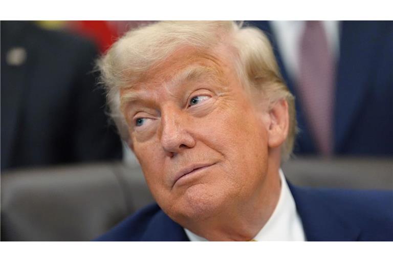 Als Washington Hilfe erbeten habe gegen den Iran, seien wichtige Partner nicht für die Vereinigten Staaten da gewesen, sagte Trump im Weißen Haus.