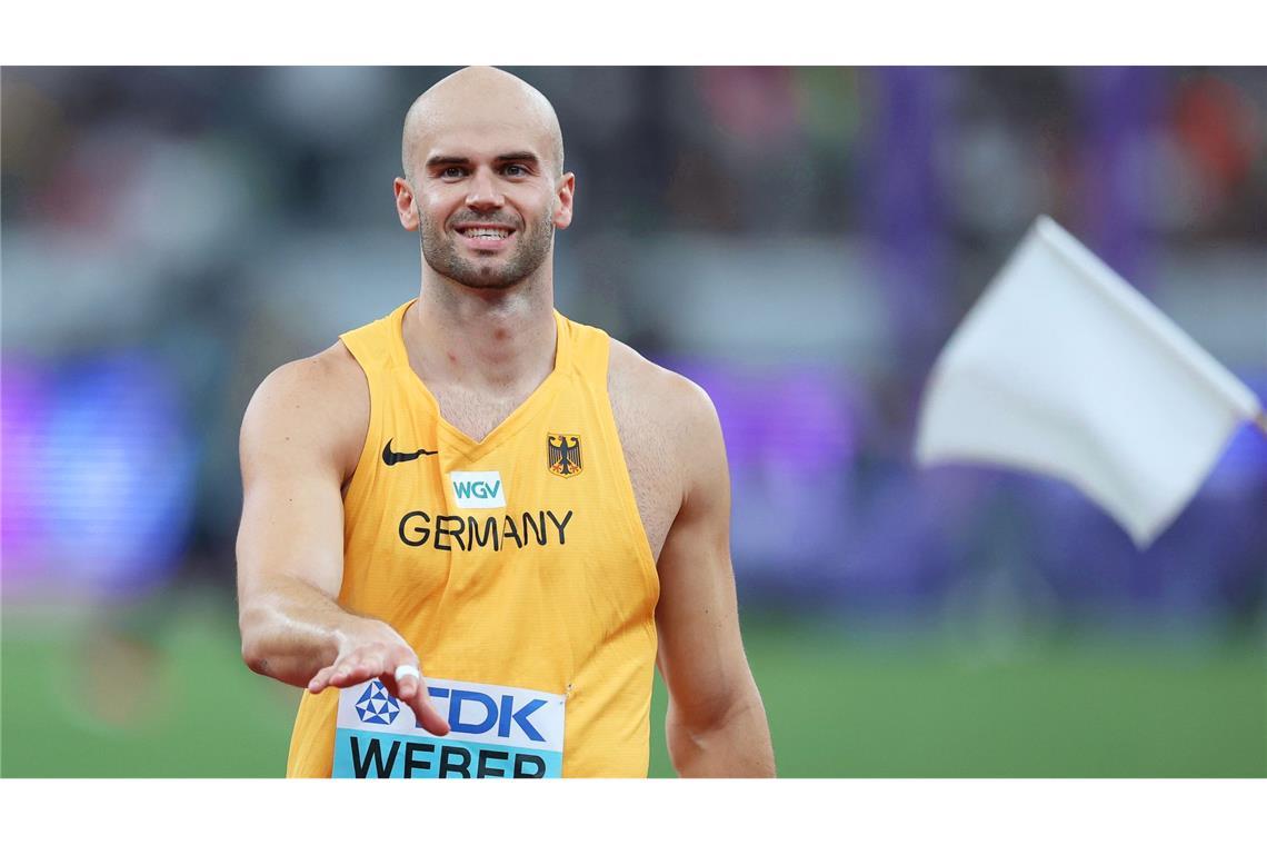 Als Weltjahresbester ein Medaillenkandidat: Julian Weber.