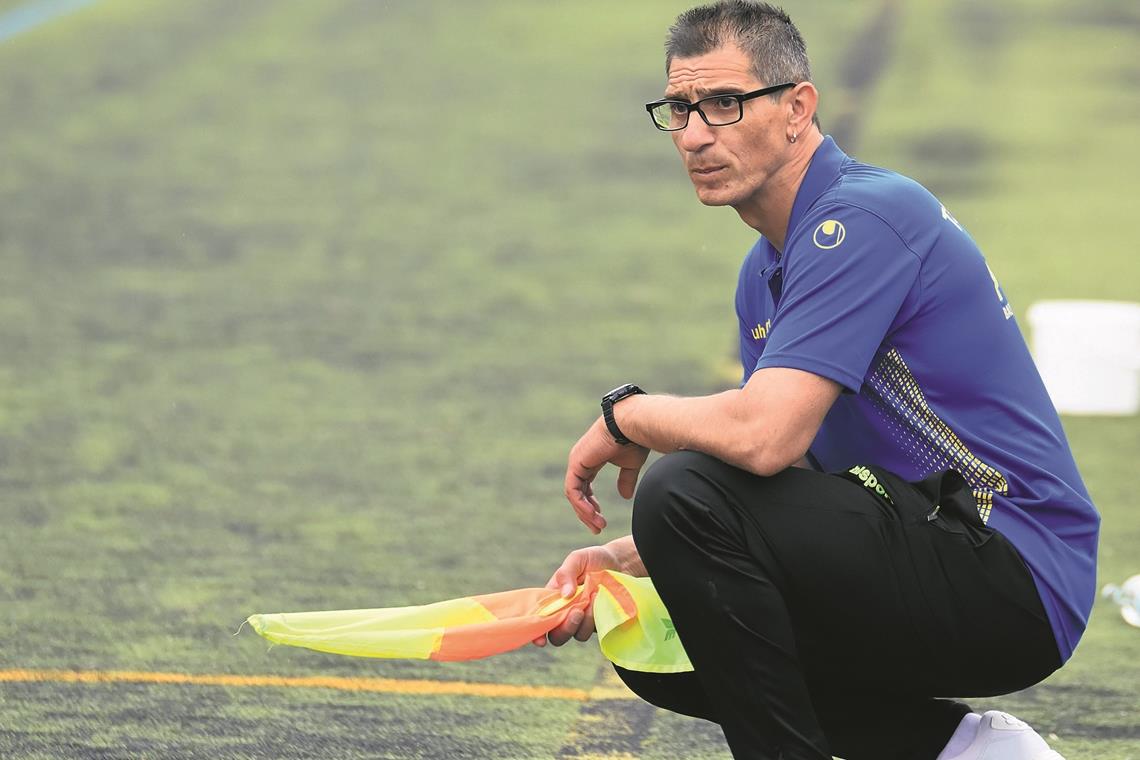 Rudersberg und TSC Murrhardt die Titelfavoriten Althüttes Trainer Lami Sabani blickt zuversichtlich der neuen Saison entgegen. Foto: T. Sellmaier