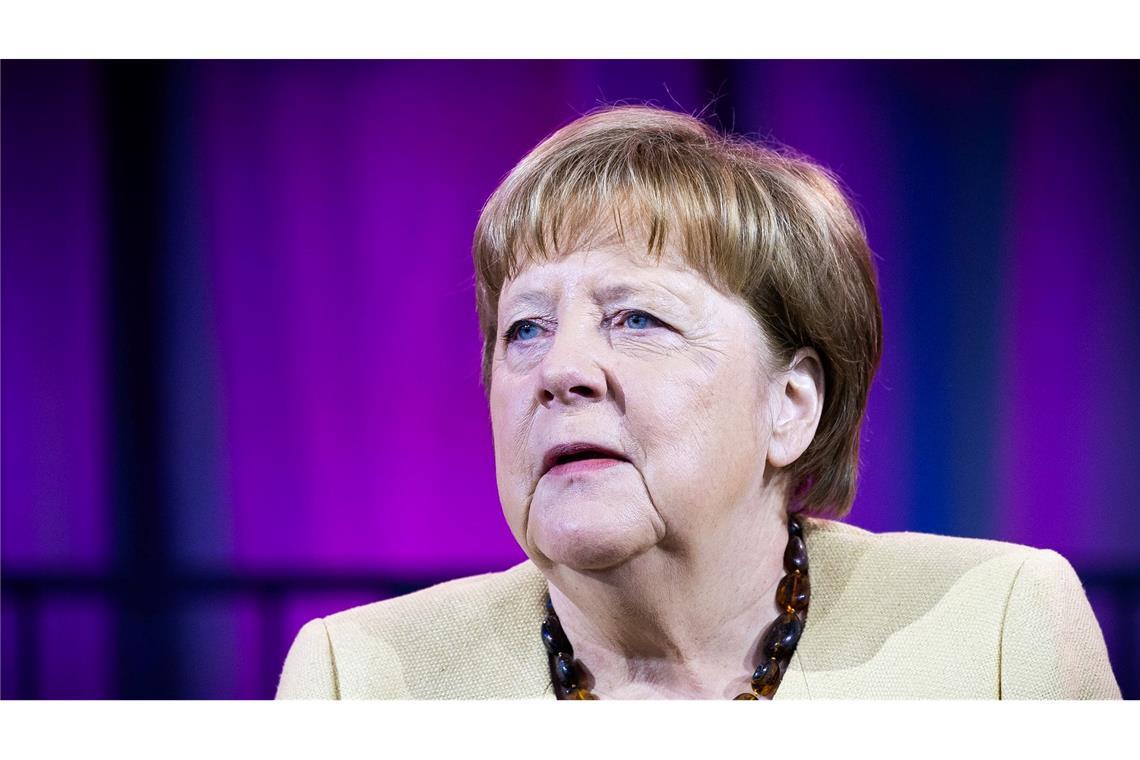 Kirchentag als "Frühlingsmärchen": Drei Erkenntnisse Altkanzlerin Merkel übte in ihrem Auftritt auch Selbstkritik.