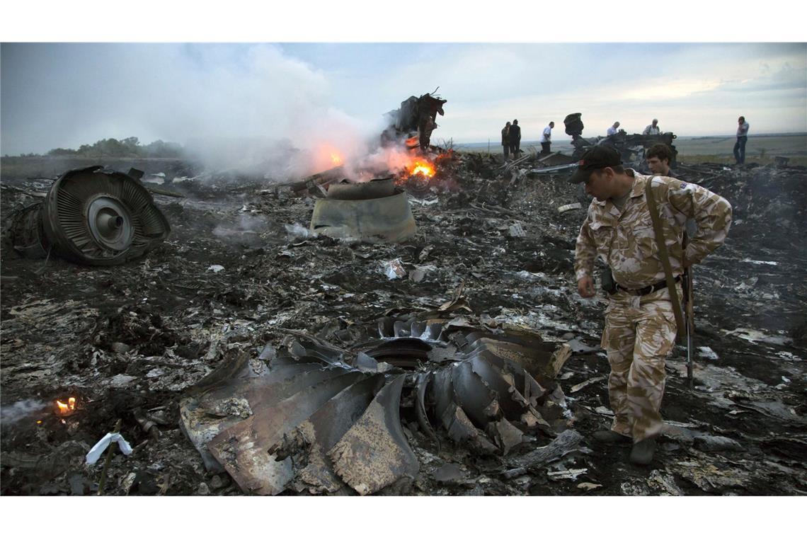 EGMR: Russland hat in Ukraine gegen Menschenrechte verstoßen Am 17. Juli jährt sich der Abschuss des Passagierflugzeugs MH17 durch Russland. (Archivbild)