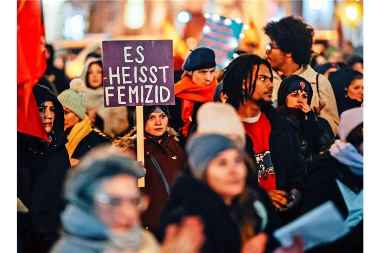 Am 25. November wurde gegen Gewalt an Frauen demonstriert.