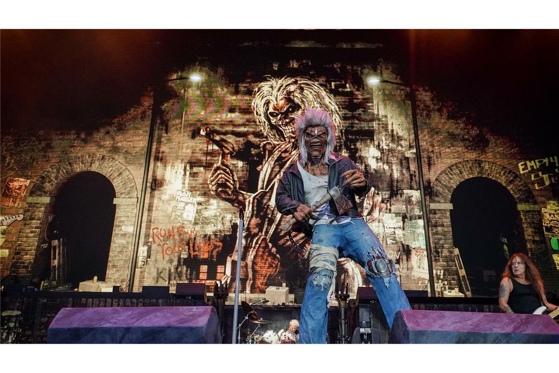Am 26. Juli 2025 brachten Iron Maiden den Cannstatter Wasen in Stuttgart zum Beben.