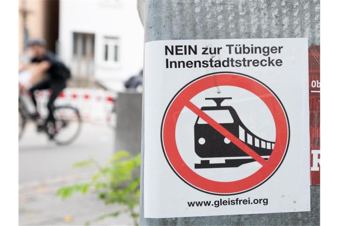 Am 26. September entschied sich eine Mehrheit der Tübinger gegen die Innenstadtstrecke. Foto: Bernd Weißbrod/dpa/Archivbild