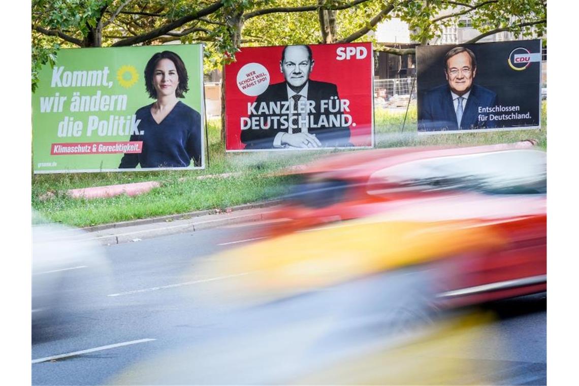 „Politbarometer“: Vorsprung der SPD schmilzt leicht Am 26.09.2021 wird ein neuer Bundestag gewählt. Foto: Kay Nietfeld/dpa