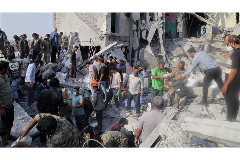 Am 28.2.2026 liegt die Mädchenschule in Minab in Trümmern. (Archivbild)