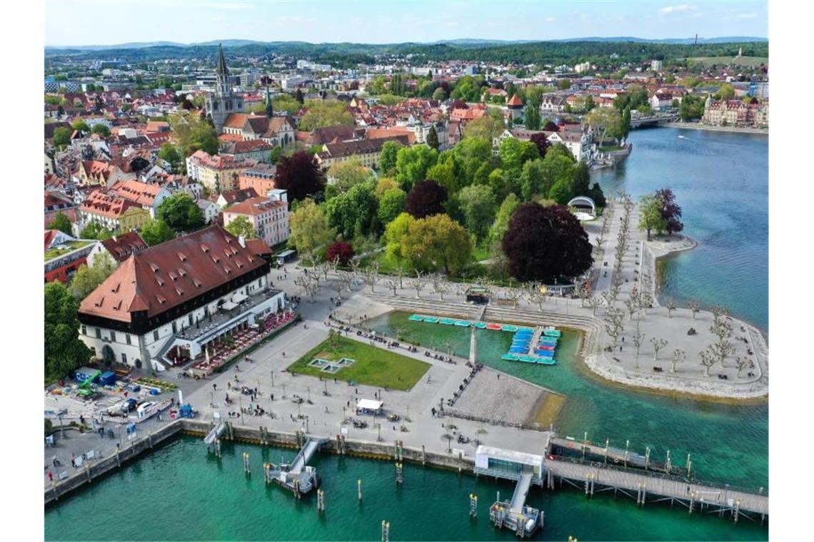 Demonstration von Querdenken 711 am 3. Oktober in Konstanz