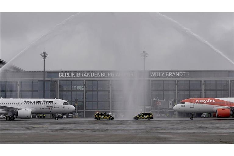 Fünf Jahre BER – Wie läuft es am Hauptstadtflughafen heute? Am 30. Oktober 2020 landeten die ersten Flugzeuge am Hauptstadtflughafen BER. (Archivbild)