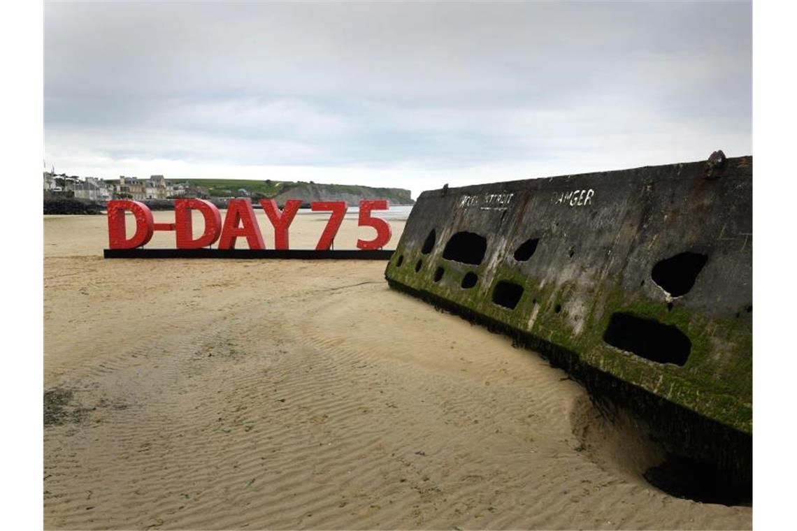 Staats- und Regierungschefs gedenken D-Day in Portsmouth Am 6. Juni 1944 waren alliierte Truppen im Zweiten Weltkrieg in der Normandie gelandet. Foto: Doug Peters/PA Wire