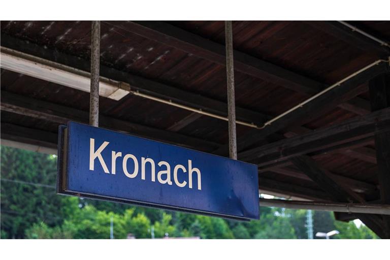 Am Bahnhof Kronach ist am Dienstag ein Mann ums Leben gekommen.