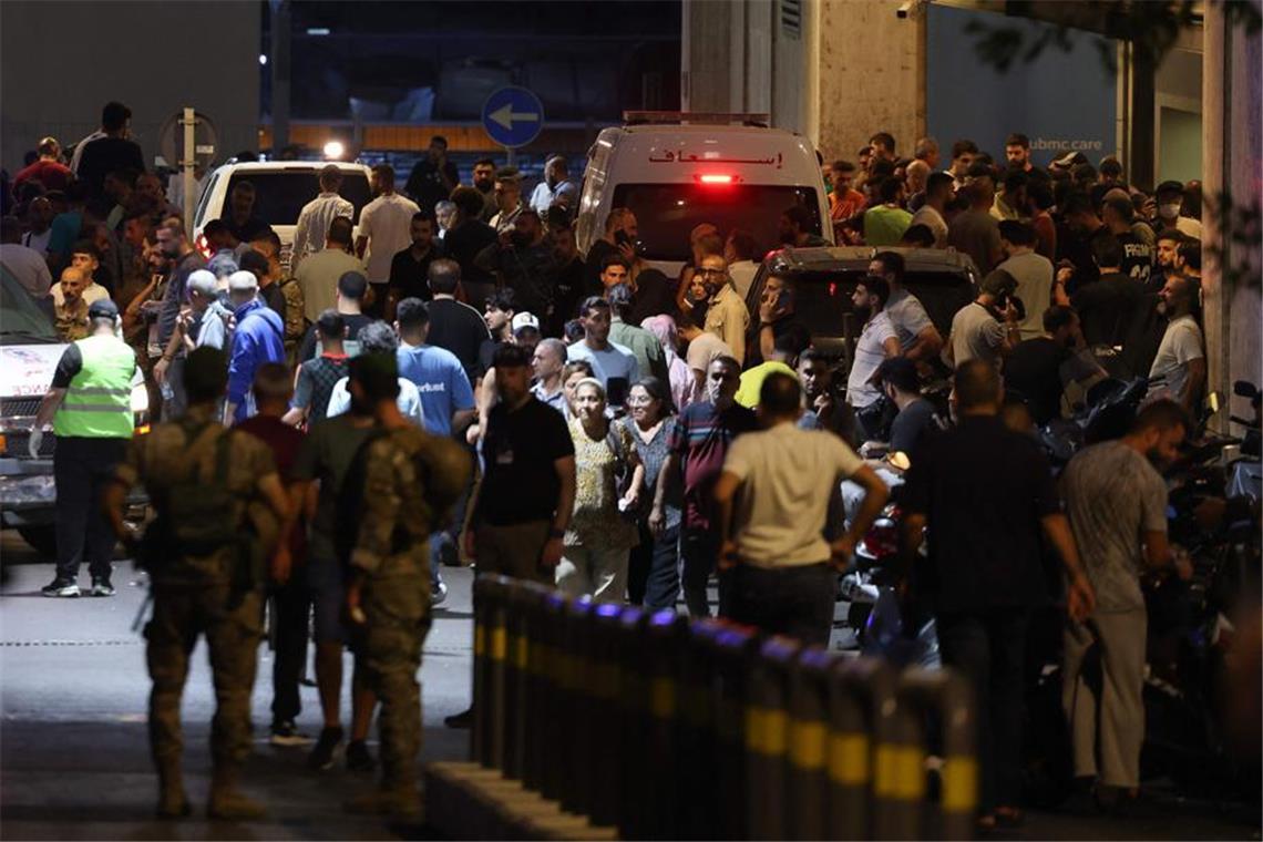Netanjahu warnt Einwohner der Stadt Gaza: „verschwinden Sie" Am Dienstag kam es im Libanon zu den Pager-Explosionen.