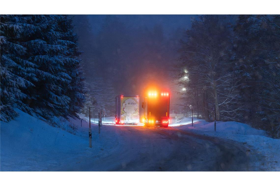 Am Donnerstag werden bis zu 20 Zentimeter Neuschnee erwartet.