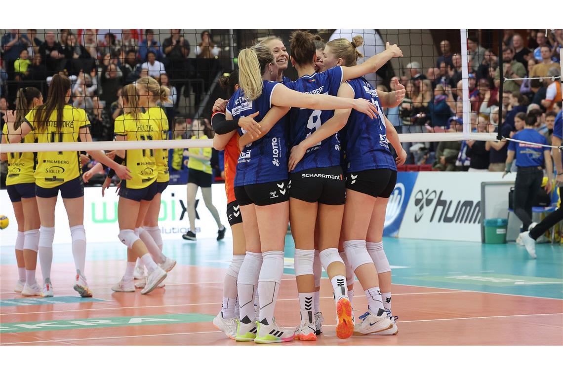 Am Ende jubeln wieder die Frauen von Allianz MTV.