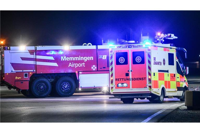 Am Flughafen Memmingen wurde ein Rettungseinsatz ausgelöst.