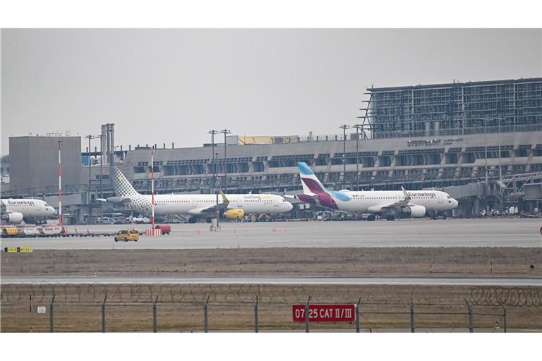 Am Flughafen Stuttgart ist es zu einem Brand gekommen. (Archivfoto)