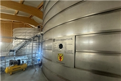 Am Hochbehälter in Hohenbrach wurde ein Urangehalt von 12,4 Mikrogramm pro Liter gemessen. Foto: Gemeinde Großerlach