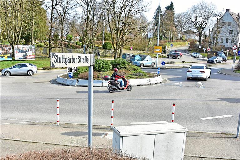 Am Kawag-Kreisel finden Bauarbeiten statt. Archivfoto: Tobias Sellmaier