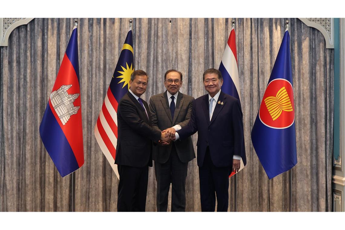 Thailand und Kambodscha: Prekäre Waffenruhe hält weitgehend Am Montag hatten sich beide Seiten auf eine Waffenruhe geeinigt.