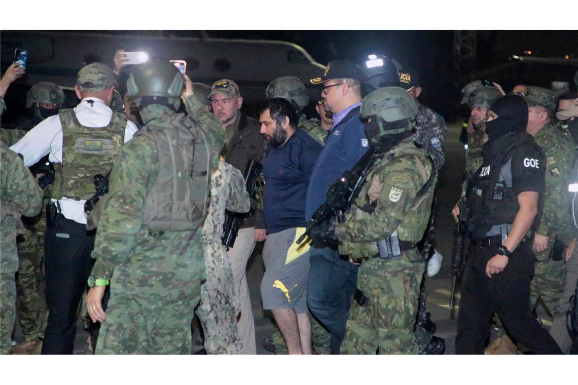 Ecuador liefert meistgesuchten Drogenboss an USA aus Am Montag soll der Bandenchef vor einem US-Bundesgericht in New York erscheinen. (Archiv)