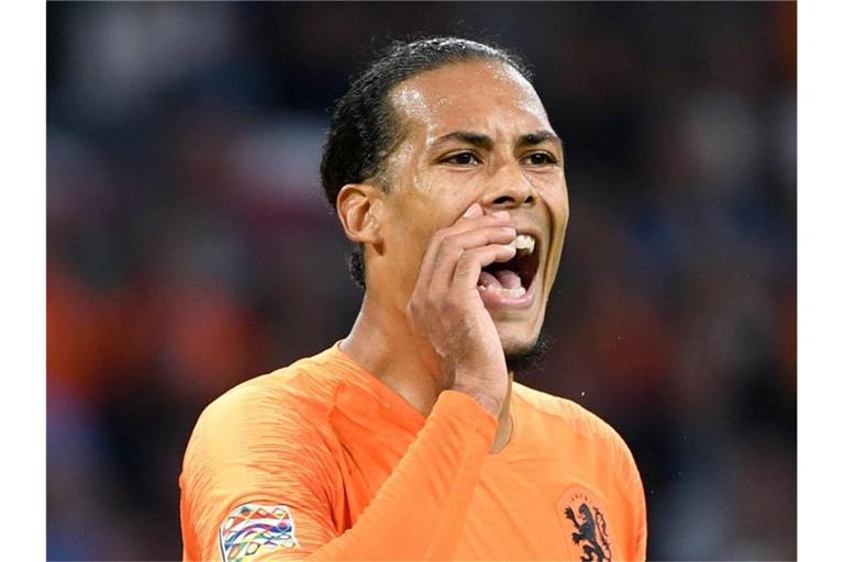 Am niederländischen Abwehrspieler Virgil van Dijk ist kaum vorbeizukommen. Foto: Ina Fassbender