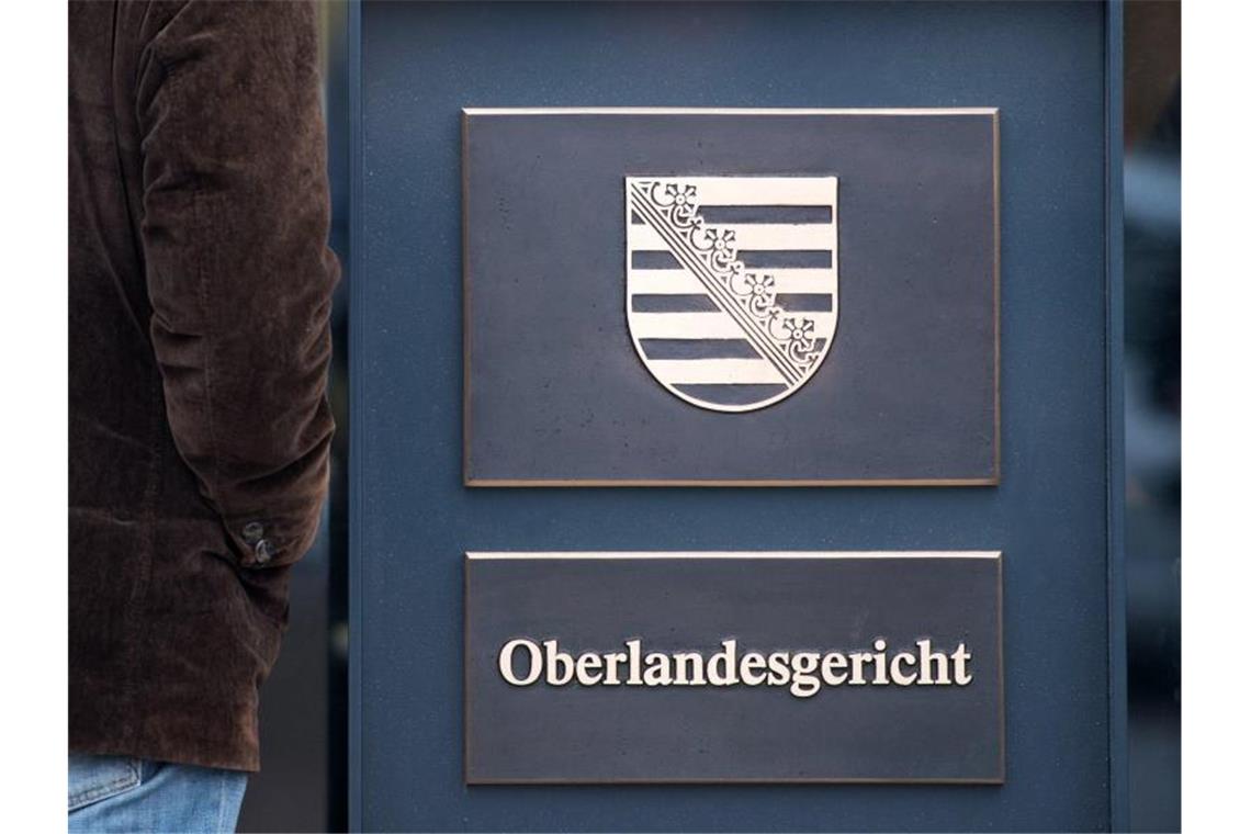 Am OLG Dresden findet der zweite Prozess gegen die sogenannte „Gruppe Freital“ statt. Foto: Arno Burgi/dpa-Zentralbild/dpa