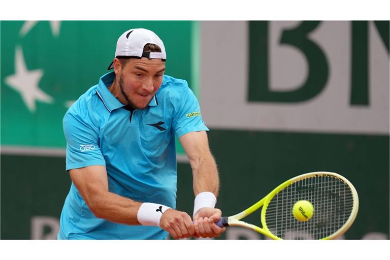 Am Pfingstmontag im Einsatz: Jan-Lennard Struff.