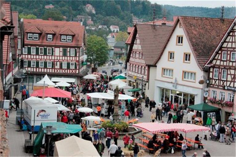 Am Sonntag findet der Naturparkmarkt in Murrhardt statt. Foto: Naturpark