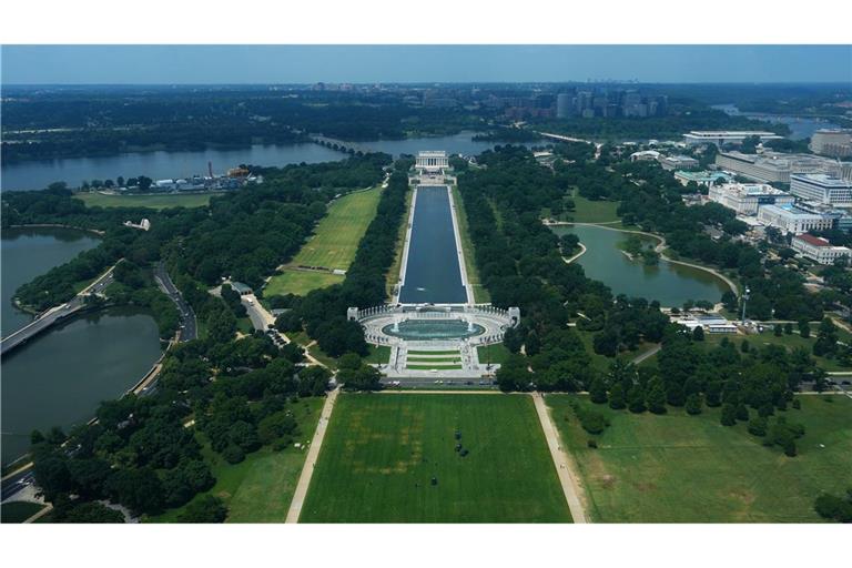 Am Sonntag sollen am Lincoln Memorial Feierlichkeiten anlässlich des 80. Geburtstages von Donald Trump stattfinden