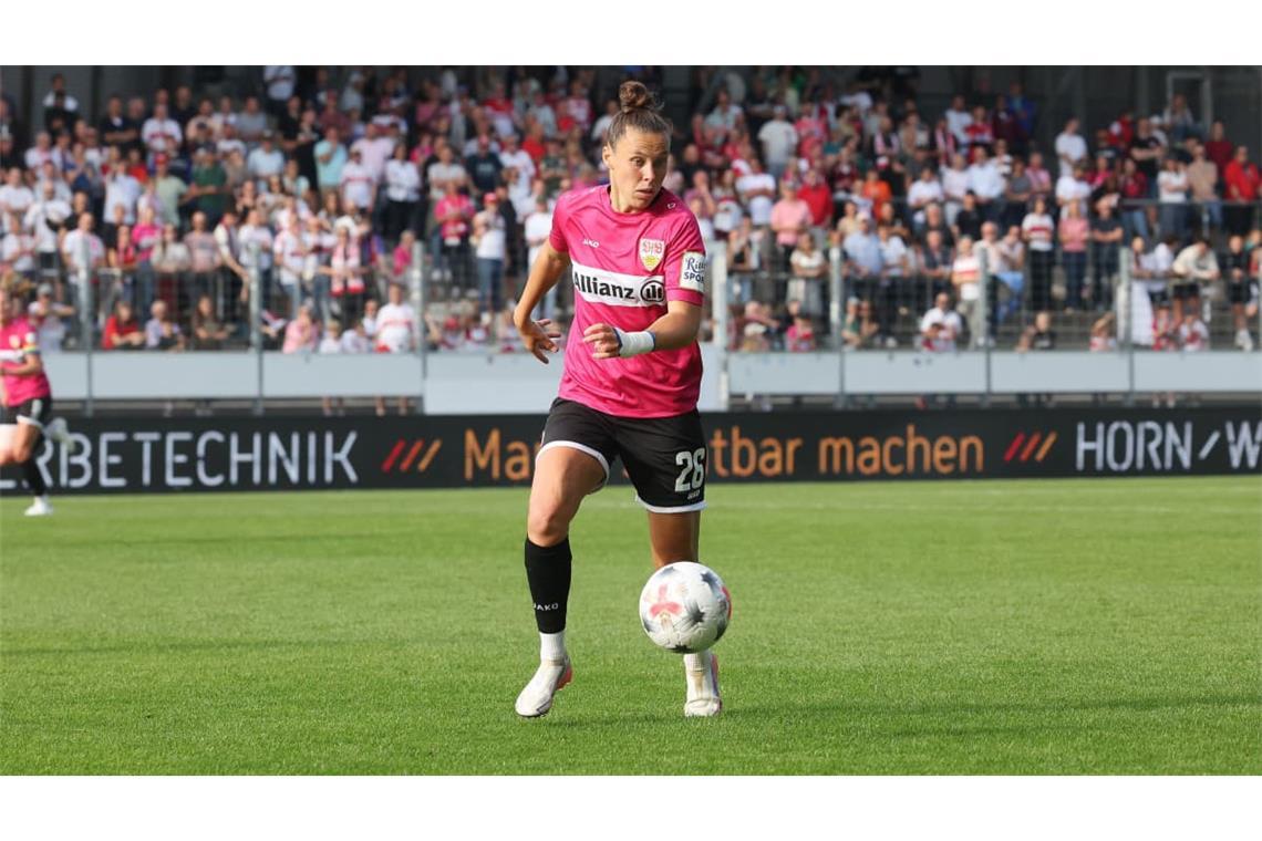 Am vergangenen Samstag ging Nicole Billa beim VFB Stuttgart leer aus. Für Österreich hat die Stürmerin aber getroffen.