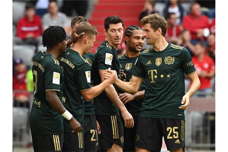 Am vergangenen Wochenende waren die Bayern gegen Bochum siebenmal erfolgreich. Foto: Sven Hoppe/dpa