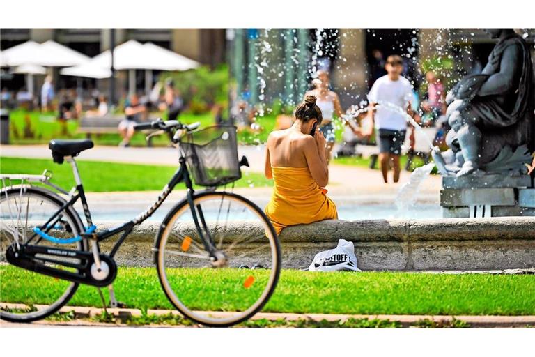 Am Wochenende wird es wieder richtig heiß in Stuttgart.