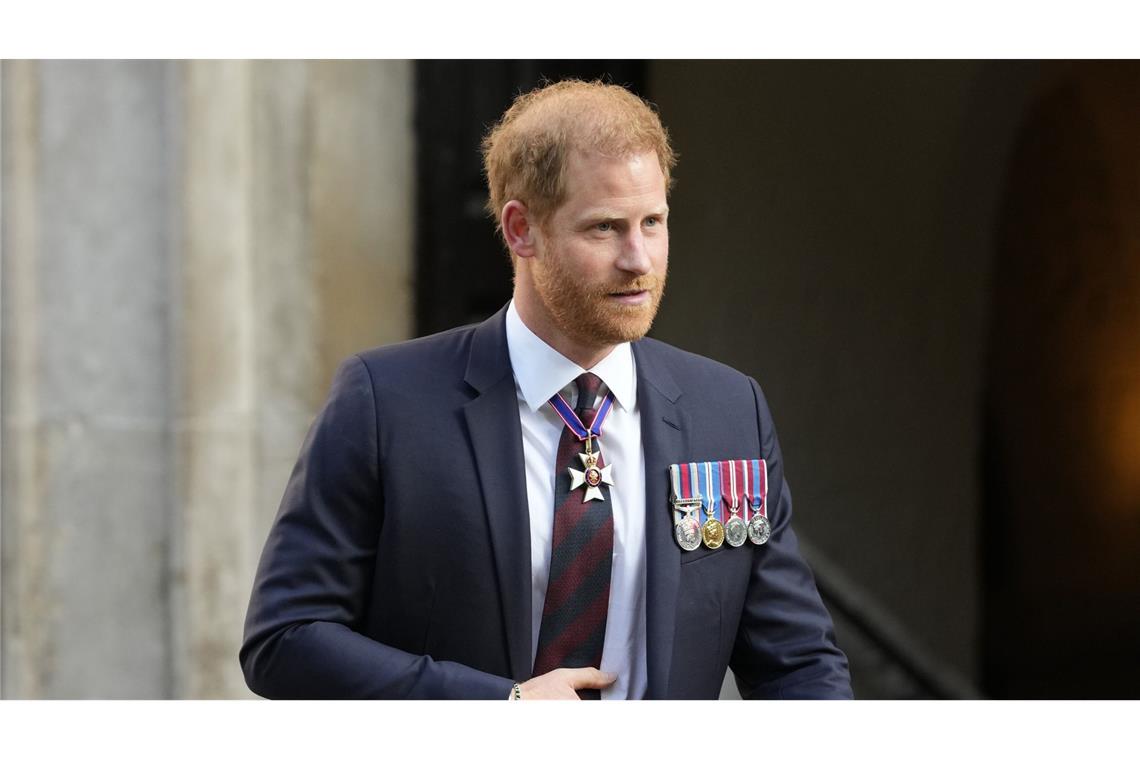 Harry einigt sich mit „Sun“ auf Vergleich Am zweiten Prozesstag einigte sich Prinz Harry mit der „Sun“ auf einen Vergleich. (Archivfoto)