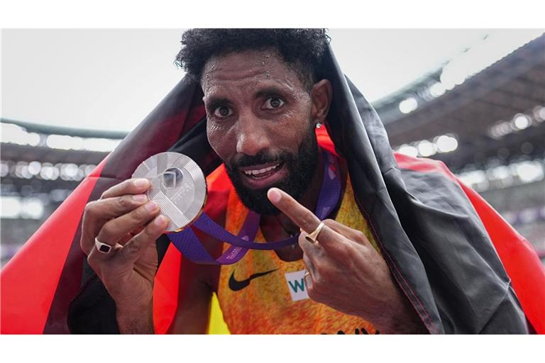 Amanal Petros holte WM-Silber im Marathon.