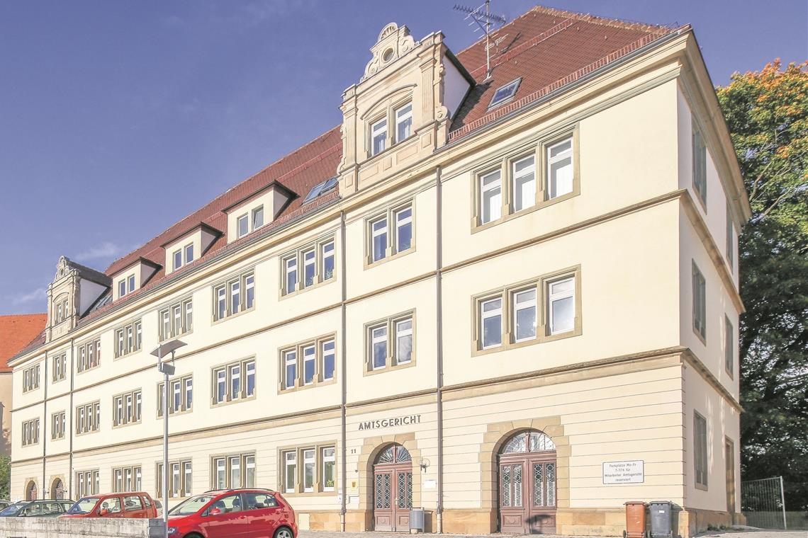 Wutanfälle nach Cannabis- und Alkoholkonsum Amtsgericht in Backnang. Archivfoto: E. Layher