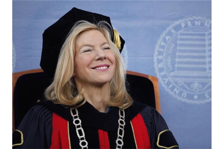 Amy Gutmann, die 71-jährige Präsidentin der renommierten Pennsylvania University, soll US-Botschafterin in Deutschland werden. Foto: Matt Rourke/AP/dpa