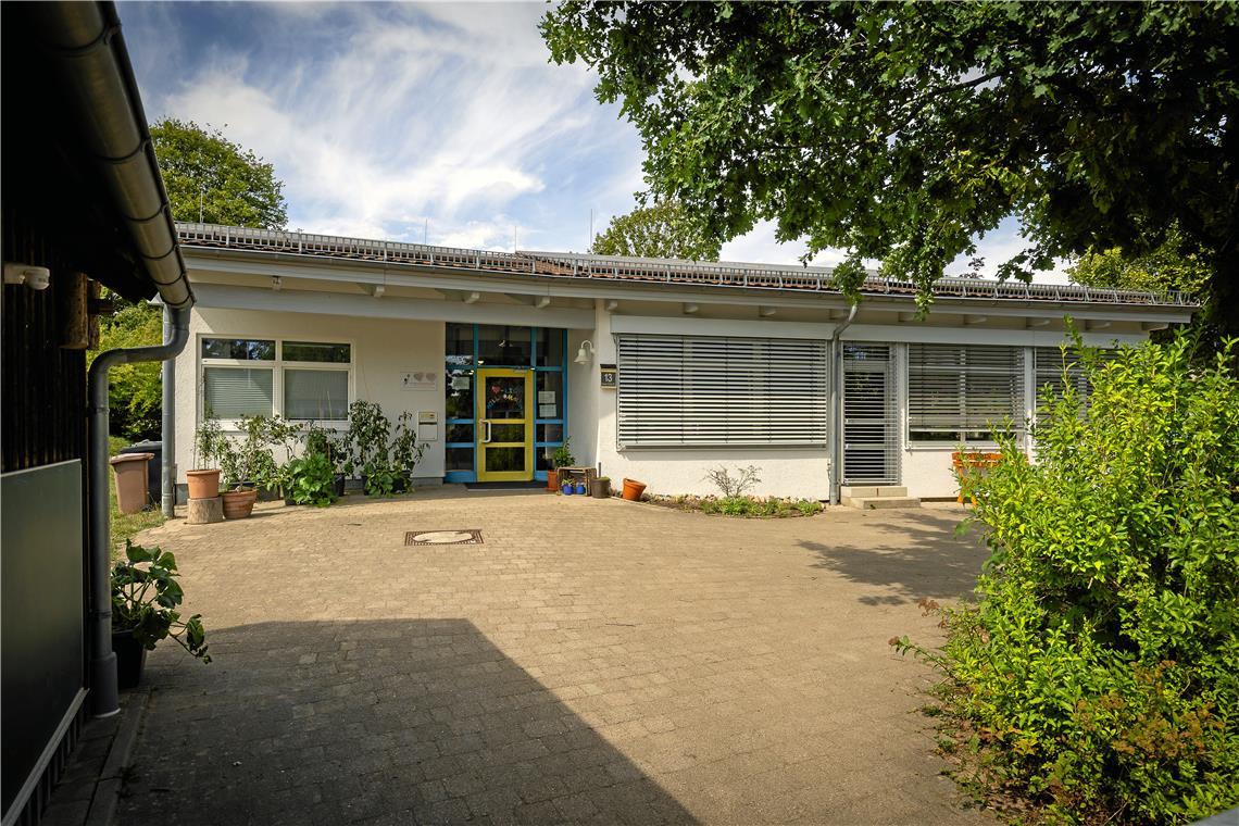 An den Aspacher Kitas, so wie hier in der Hermann-Schadt-Straße in Großaspach, müssen sich die Familien auf steigende Elternbeiträge einstellen. Foto: Alexander Becher