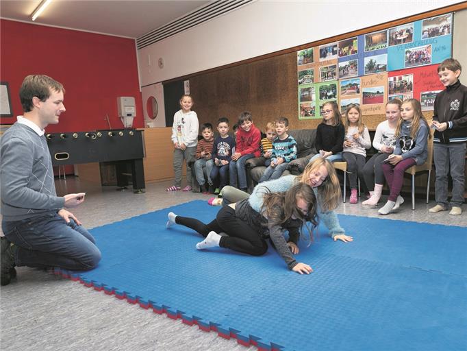 An der Gemeinschaftsschule in Sulzbach wurde die „Wilde Pause“ schon erprobt. Das schwebt der Schulsozialarbeiterin Sophia Morcher auch für Oppenweiler vor. Archivfoto: J. Fiedler