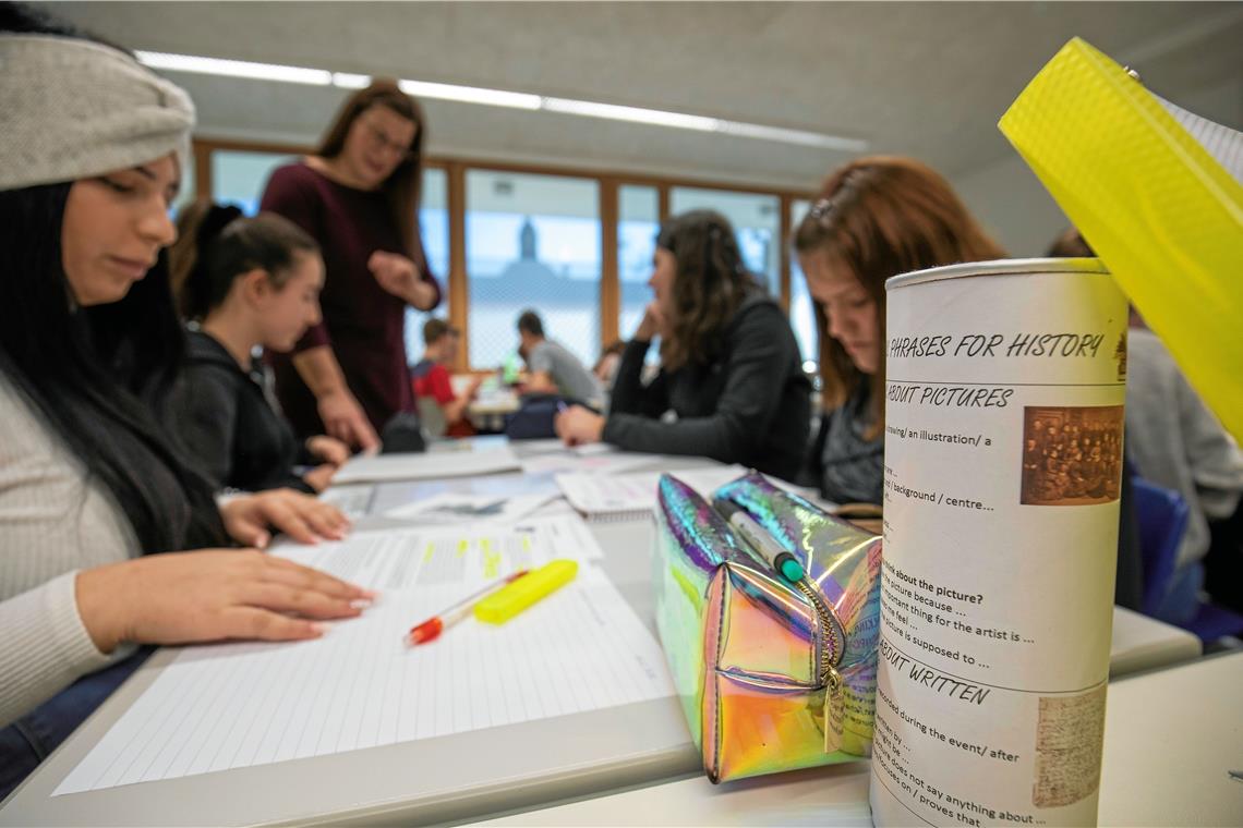 An der Schickhardt-Realschule Backnang können Schüler bereits seit zehn Jahren auch Sachfächer auf Englisch lernen. Foto: A. Becher