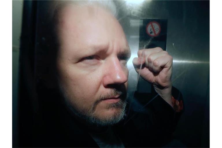 An diesem Freitag soll die nächste Anhörung im Fall Assange stattfinden. Erwartet wird, dass er per Videoschalte aus dem Gefängnis teilnehmen wird. Foto: Matt Dunham/AP