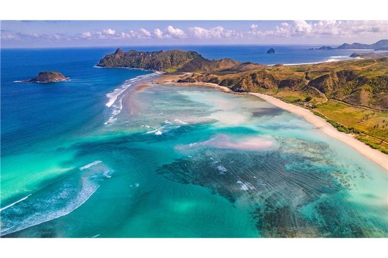 An dieser paradiesischen Küste soll Marina Bay City entstehen.