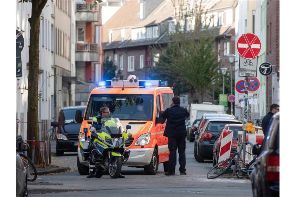 An drei Stellen im Stadtteil Mauritz werden die fünf Blindgänger vermutet. Foto: Bernd Thissen/dpa