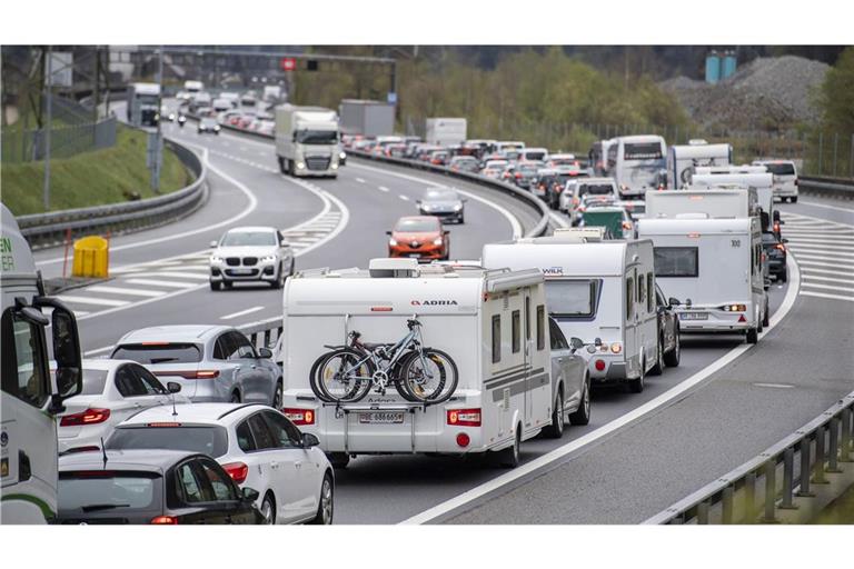 An Ostern dürfte es sich vor dem Gotthard wieder stauen.