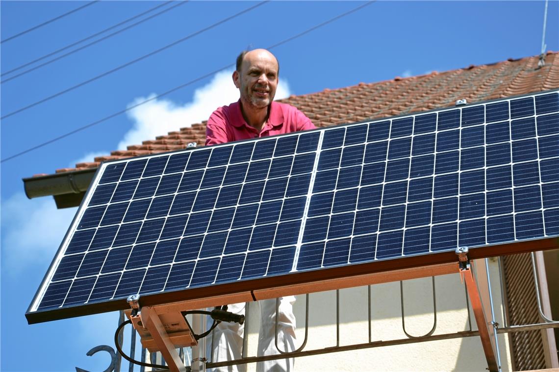 Gruber informiert über Solarenergie