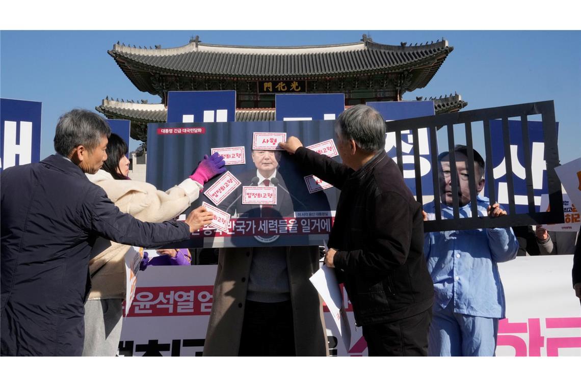 Südkoreas Ex-Präsident erhält lebenslängliche Strafe